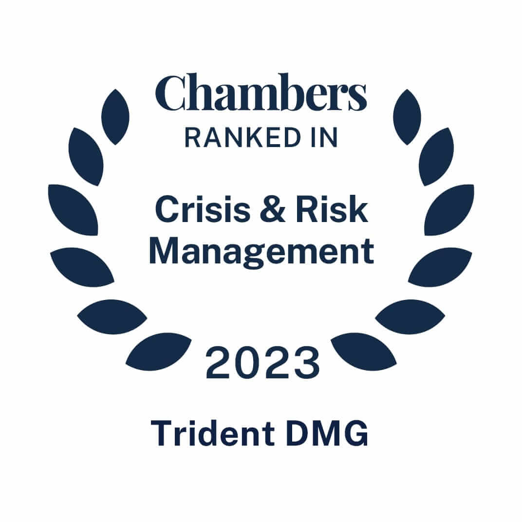 Ranked in Chambers Crisis and Risk Management 2023 – Trident DMG